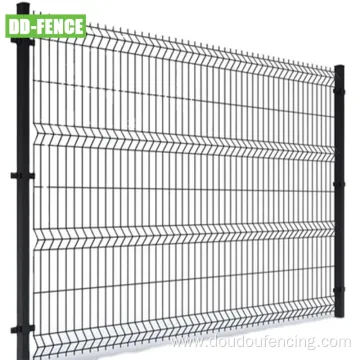 3D Metal Curvy Mesh Fence Panels for Sale